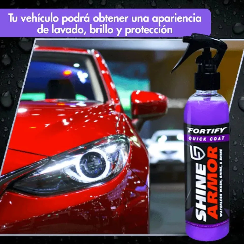 Carro con acabado brillante